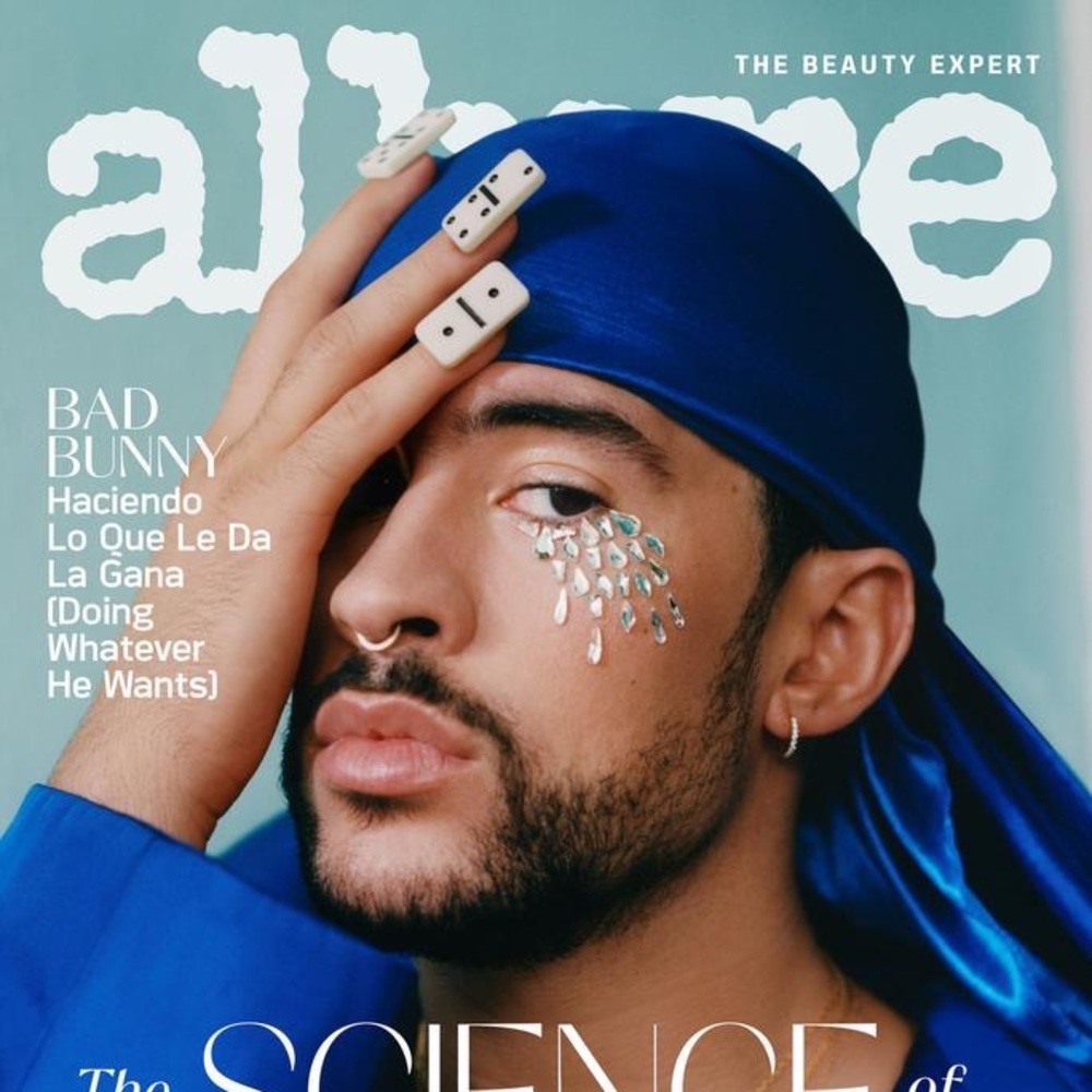 bad bunny for allure magazine Nov 2021